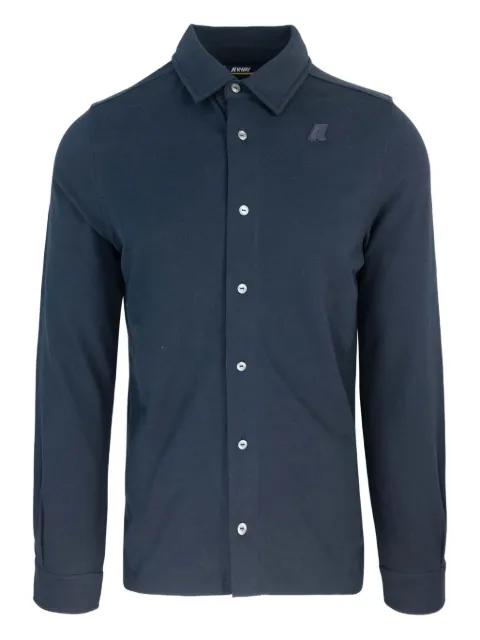 long-sleeve logo shirt by K-WAY