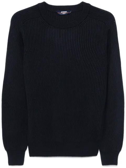 ribbed-knit sweater by K-WAY