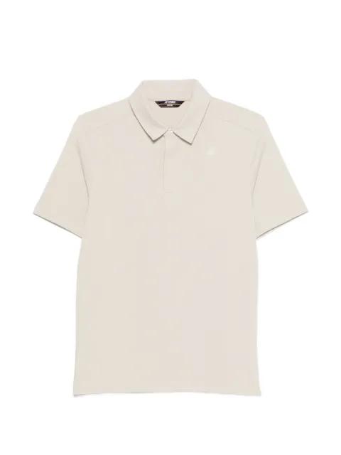short-sleeve polo shirt by K-WAY