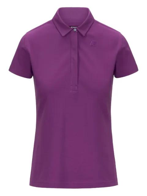 short-sleeve polo top by K-WAY