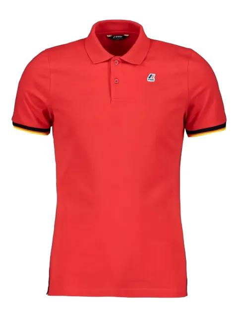 tipped polo shirt by K-WAY