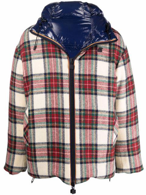 virgin wool down-filled jacket by K-WAY