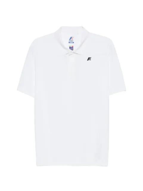 x Italian Golf Federation Swing logo-patch polo shirt by K-WAY