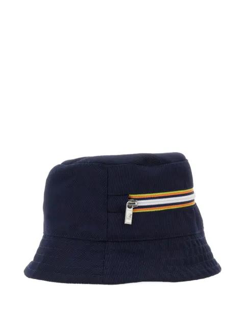 zip-detail bucket hat by K-WAY
