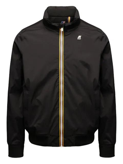 zip-fastening high-neck jacket by K-WAY