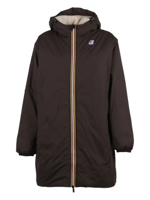 zip-fastening hoodied jacket by K-WAY