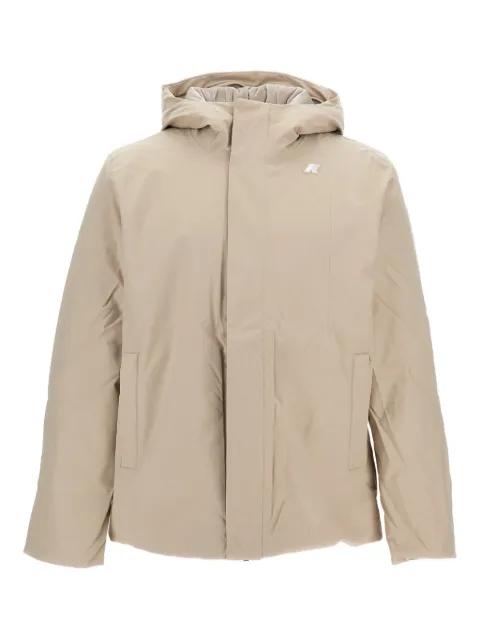 zip-fastening padded jacket by K-WAY