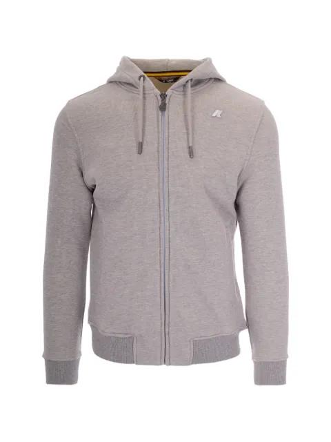 zip logo hoodie by K-WAY