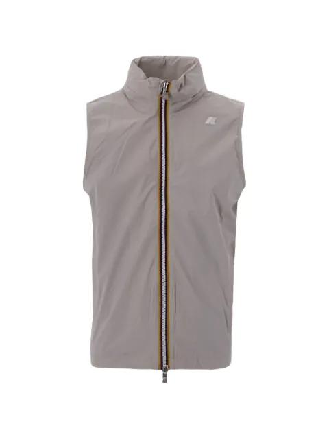 zip sleeveless jacket by K-WAY