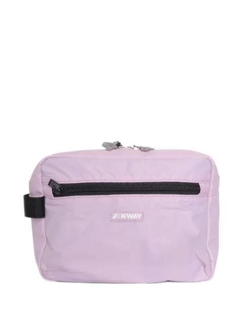 zip-top shoulder bag by K-WAY
