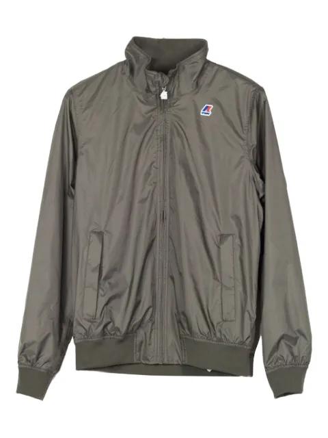 zip-up bomber jacket by K-WAY