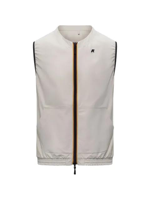 zip-up coat by K-WAY