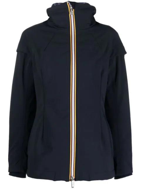 zip-up lightweight jacket by K-WAY