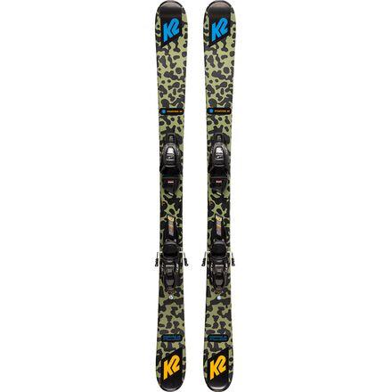 Poacher Skis + Fdt 4.5 Black Binding by K2