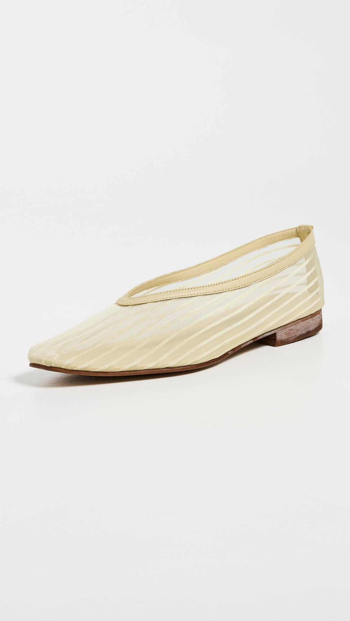 Jade Ballet Flats by KAANAS