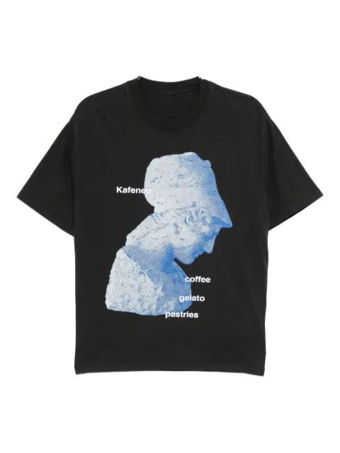 graphic-print T-shirt by KAFENEO BY TBF