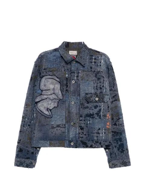 patch-work jacket by KAFENEO BY TBF
