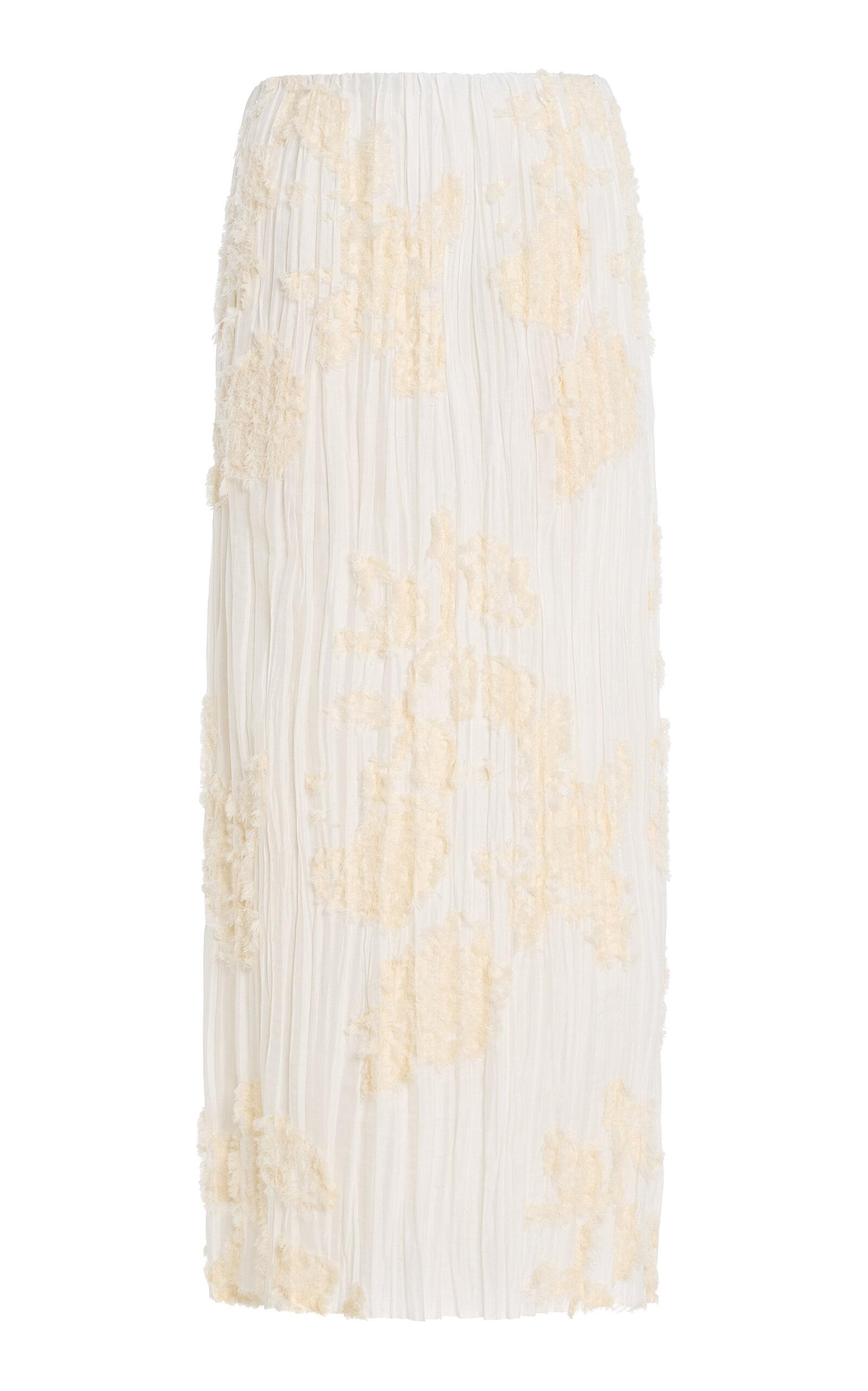 KALLMEYER Esse Plisse Cotton-Blend Maxi Skirt - Moda Operandi by KALLMEYER