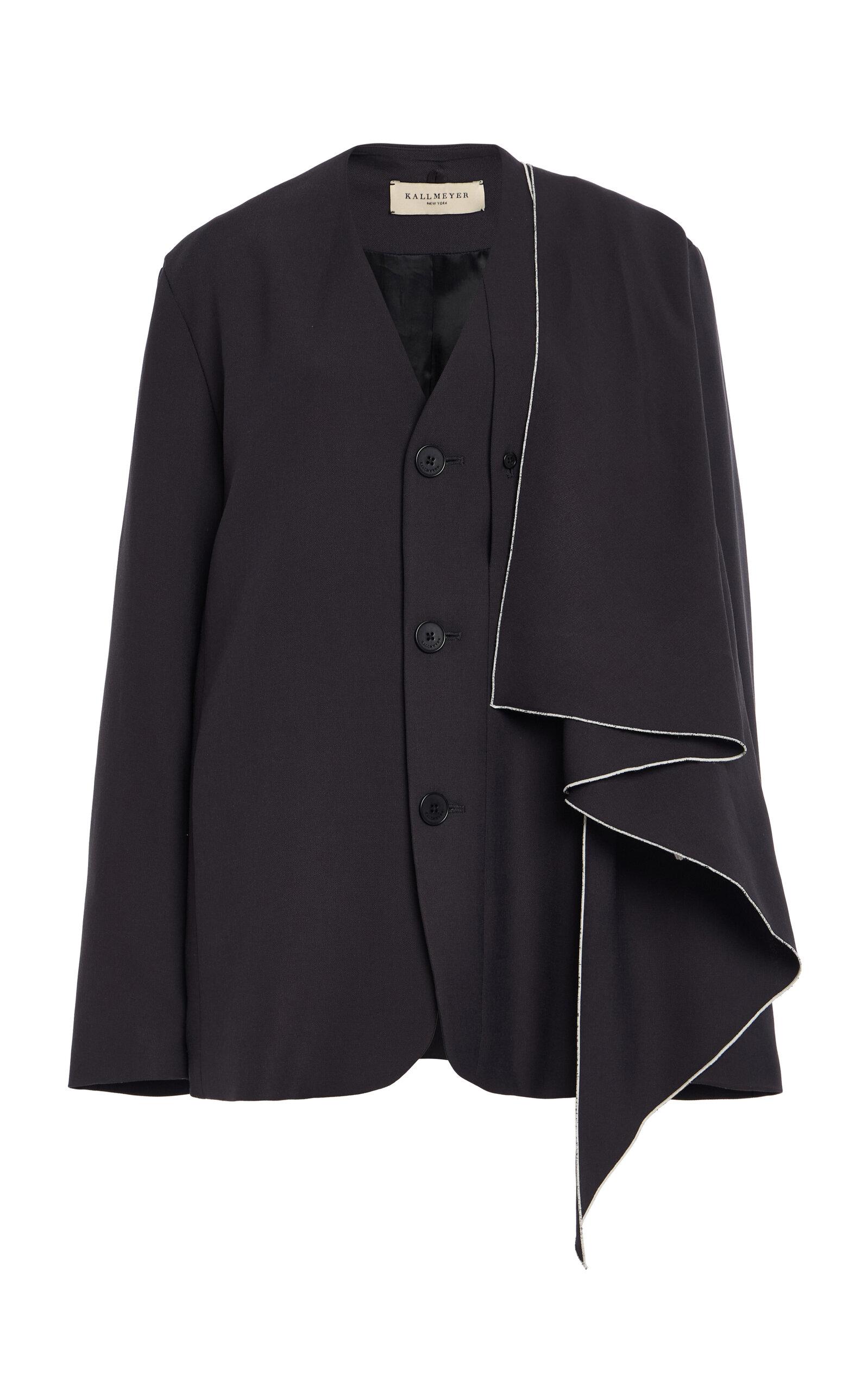 KALLMEYER Jamie Cady Scarf Blazer - Moda Operandi by KALLMEYER