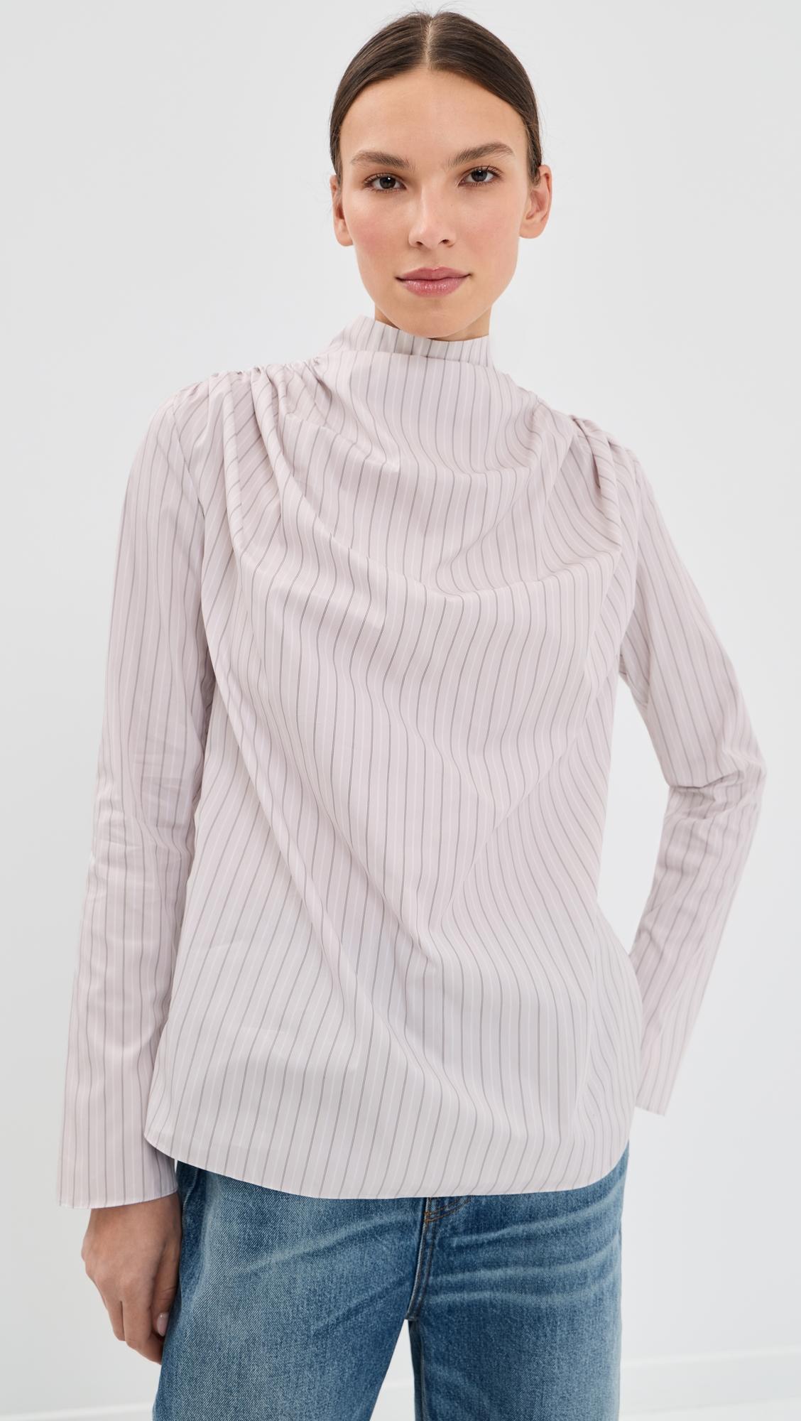 Penelope Draped Blouse by KALLMEYER