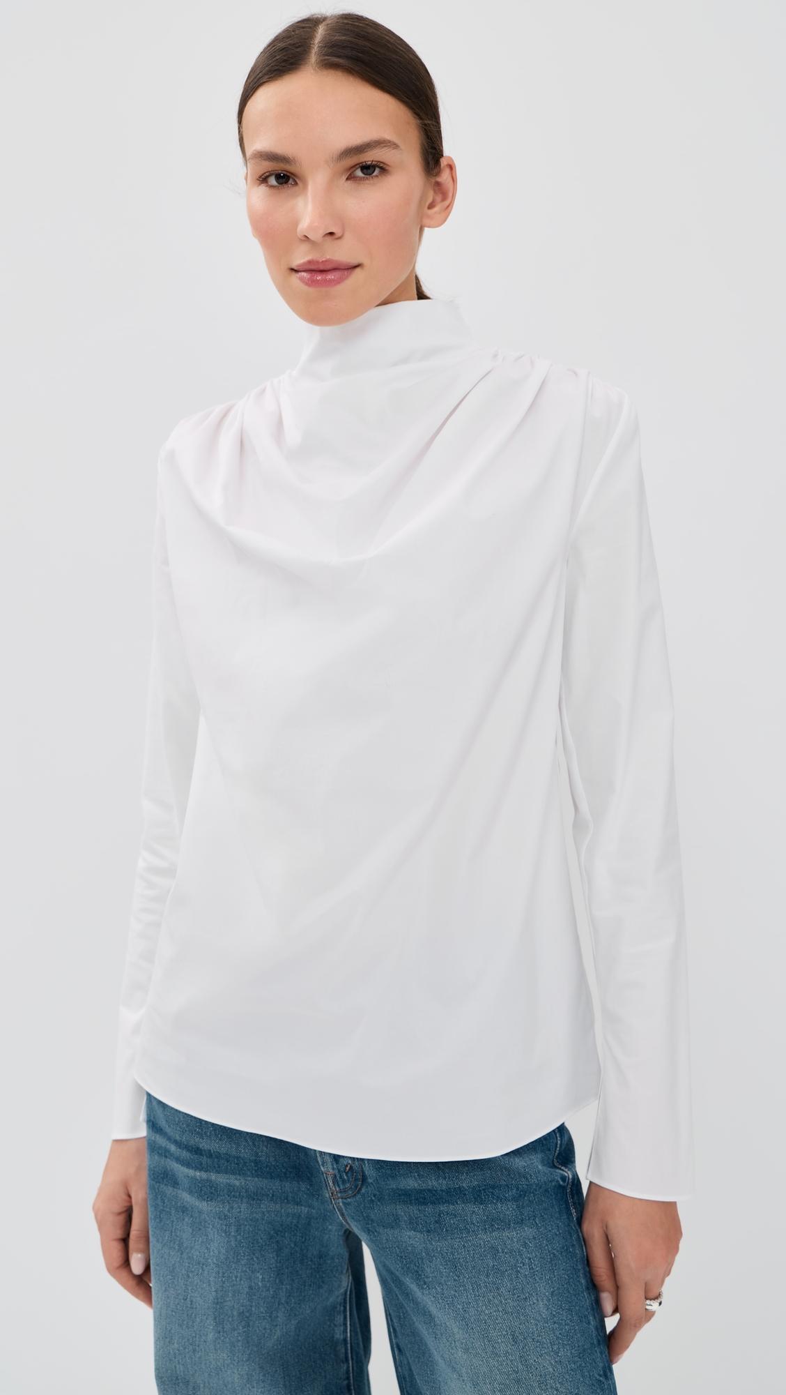 Penelope Draped Blouse by KALLMEYER