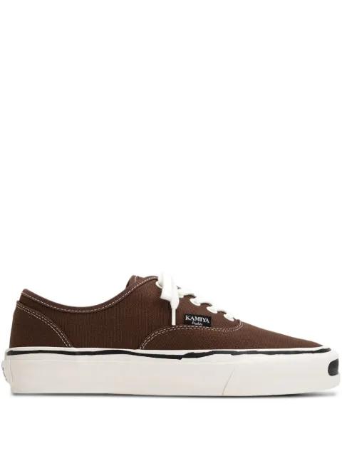 Herc canvas lace-up sneakers by KAMIYA