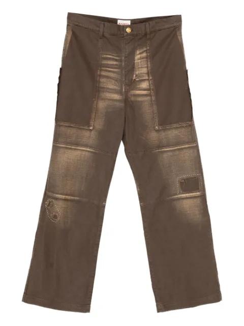 Repaired trousers by KAMIYA