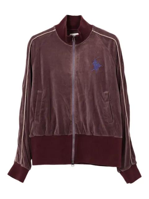 embroidered-detail track jacket by KAMIYA