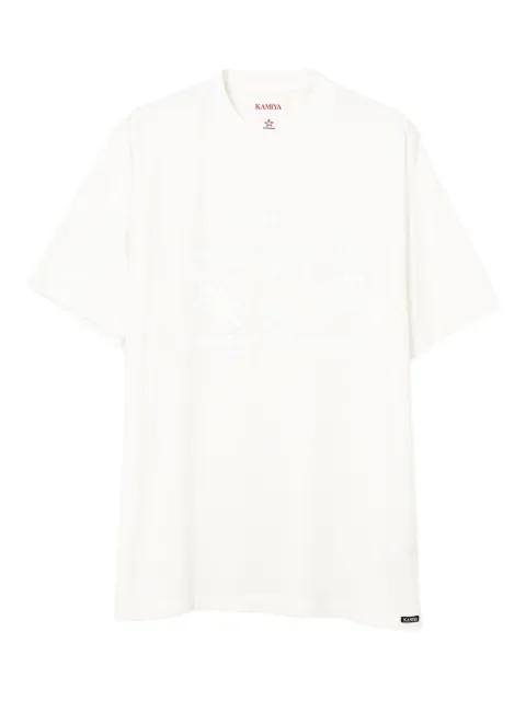 horse-print T-shirt by KAMIYA