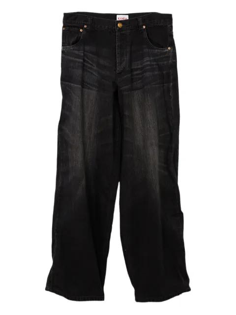 wire wide-leg jeans by KAMIYA