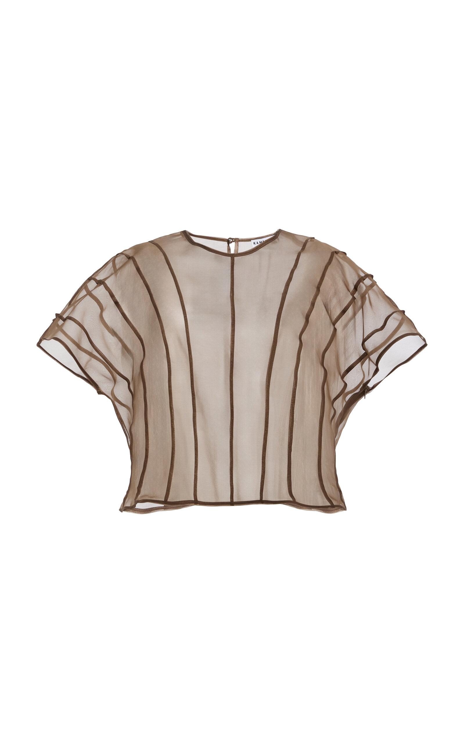 Kamperett Anemoia Silk Organza Blouse -oda Operandi by KAMPERETT