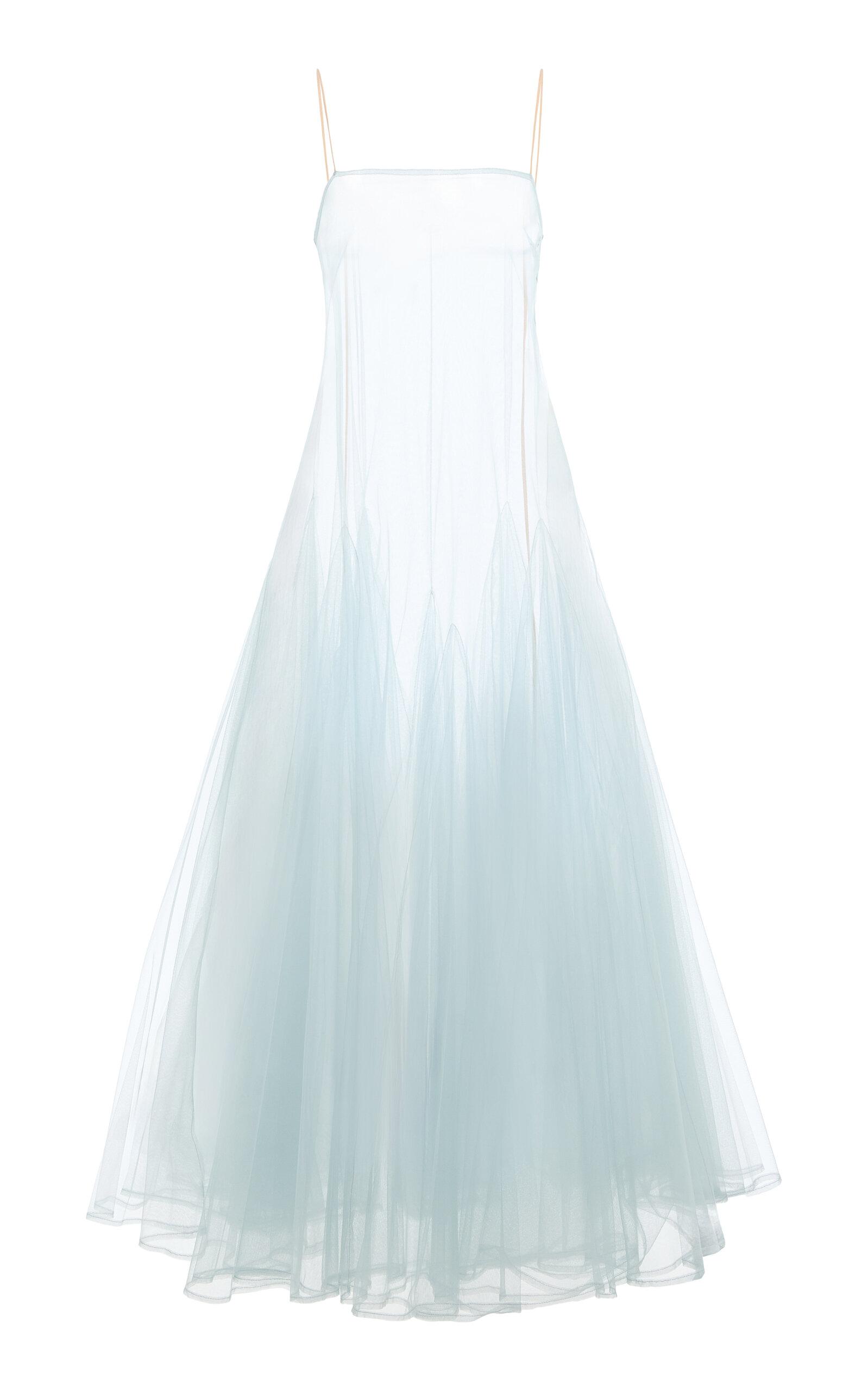 Kamperett Exclusive Camille Sheer Tulle Midi Dress - Moda Operandi by KAMPERETT