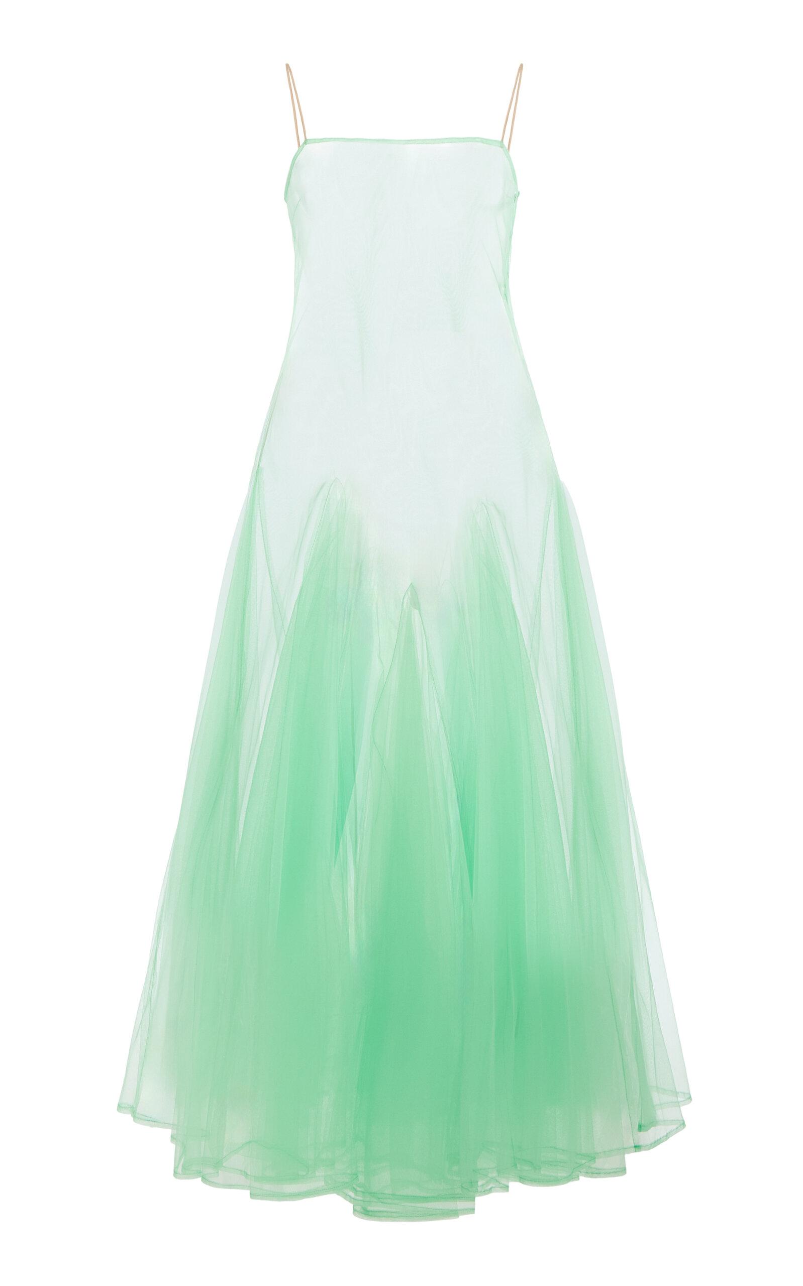 Kamperett Exclusive Camilleheer Tulle Midi Dress - Moda Operandi by KAMPERETT