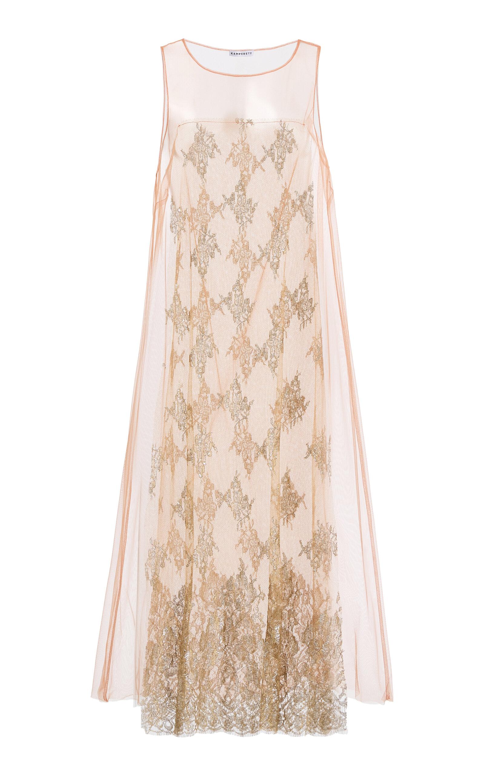 Kamperett Thistle Lace Shift Dress - Moda Operandi by KAMPERETT