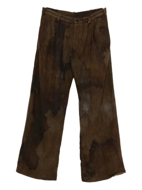 pleated trousers by K'ANG