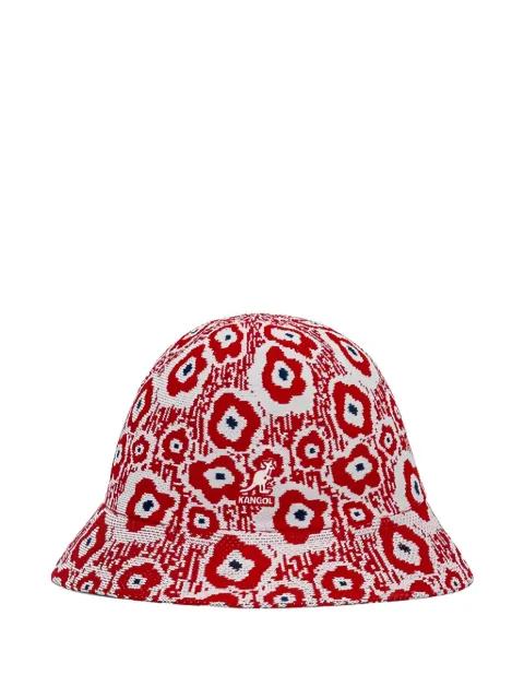 floral-pattern bucket hat by KANGOL