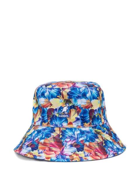 floral-print reversible bucket hat by KANGOL