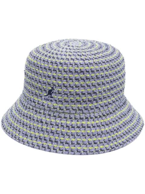 jacquard-weave bucket hat by KANGOL