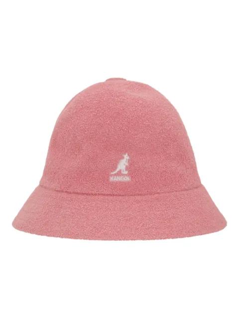logo-patch bucket hat by KANGOL