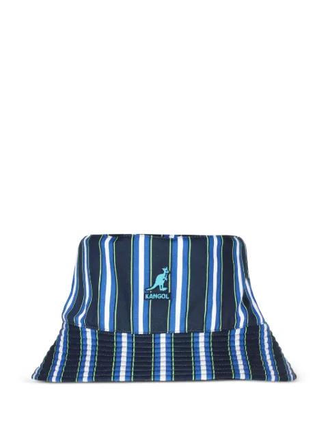 striped bucket hat by KANGOL