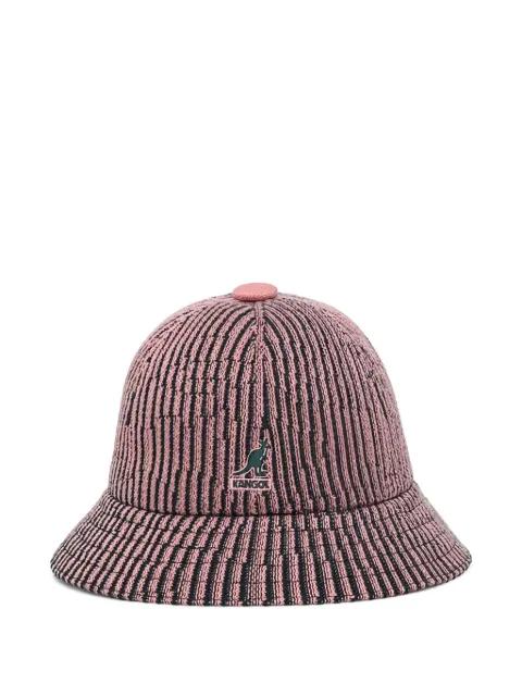 striped logo hat by KANGOL