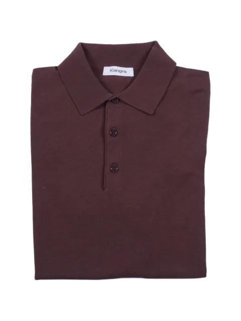 button-up polo shirt by KANGRA