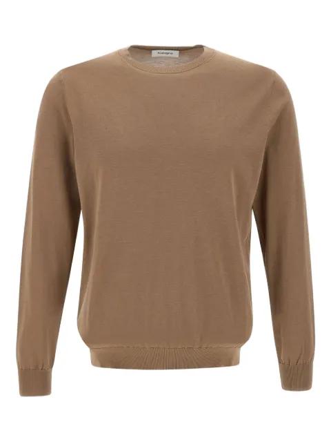 crew-neck long-sleeve sweater by KANGRA