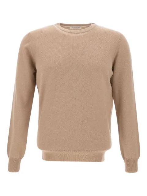 crew-neck ribbed sweater by KANGRA