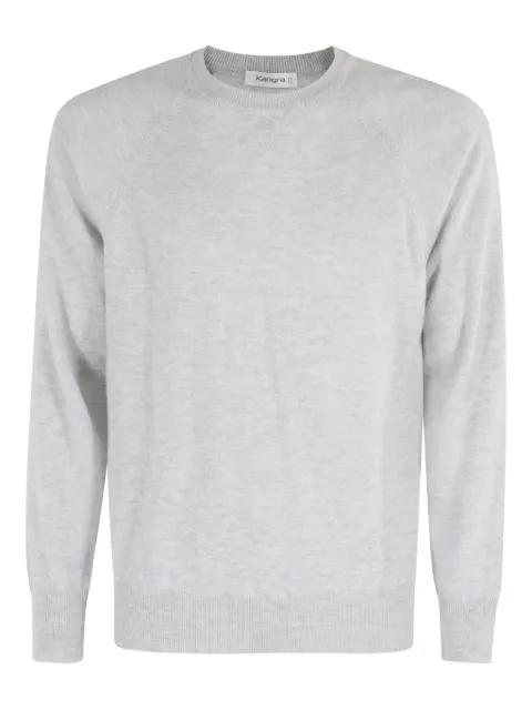 long-sleeve crew-neck sweater by KANGRA