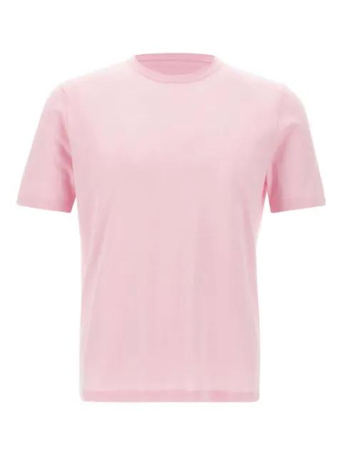 ribbed crew-neck T-shirt by KANGRA