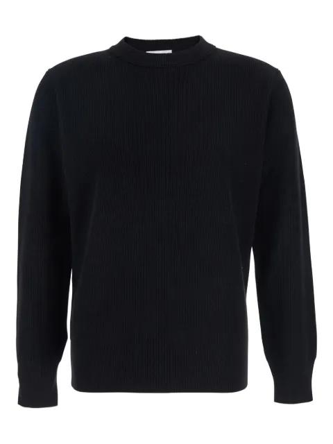 ribbed crew-neck sweater by KANGRA