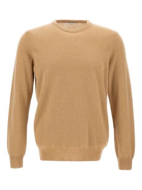 ribbed crew-neck sweater by KANGRA
