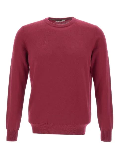 ribbed crew-neck sweater by KANGRA