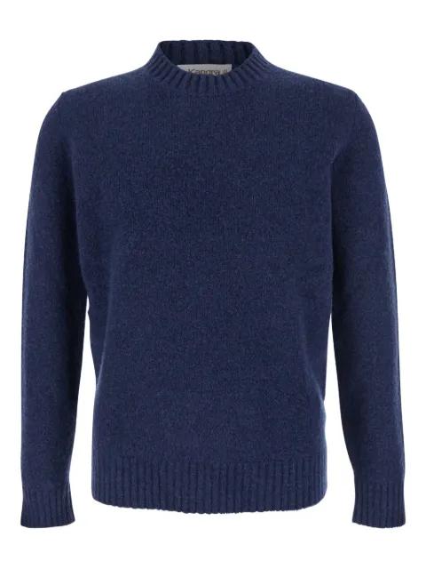 ribbed crew-neck sweater by KANGRA